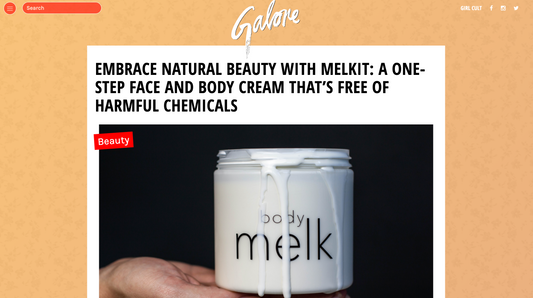 EMBRACE NATURAL BEAUTY WITH MELKIT: A ONE-STEP FACE AND BODY CREAM THATโS FREE OF HARMFUL CHEMICALS