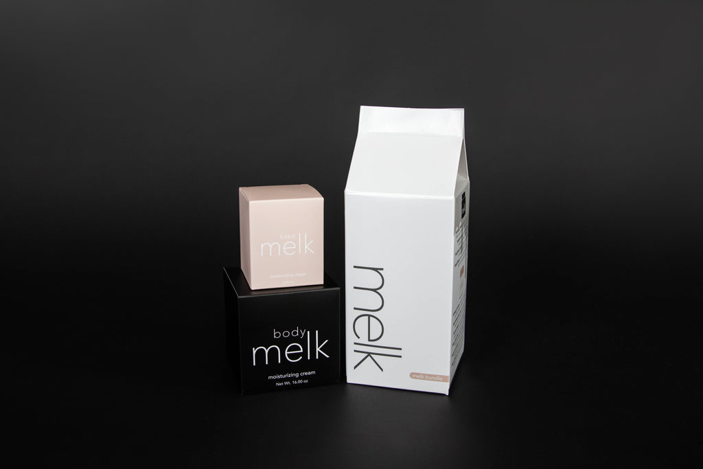 Melk Carton Giftset- Bébé + Body